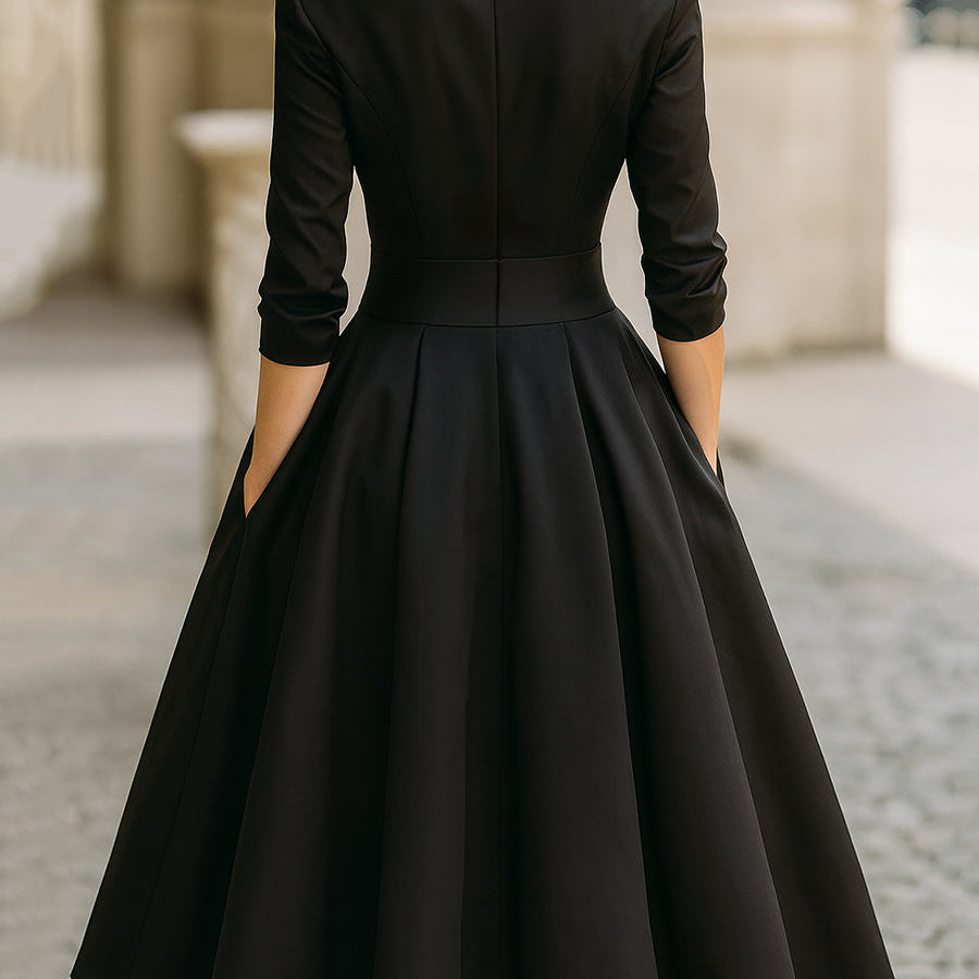 Antonia - Elegant Midi Dress