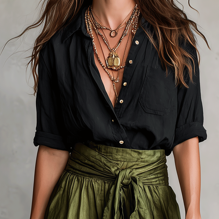 Calista - Boho Chic Skirt Set