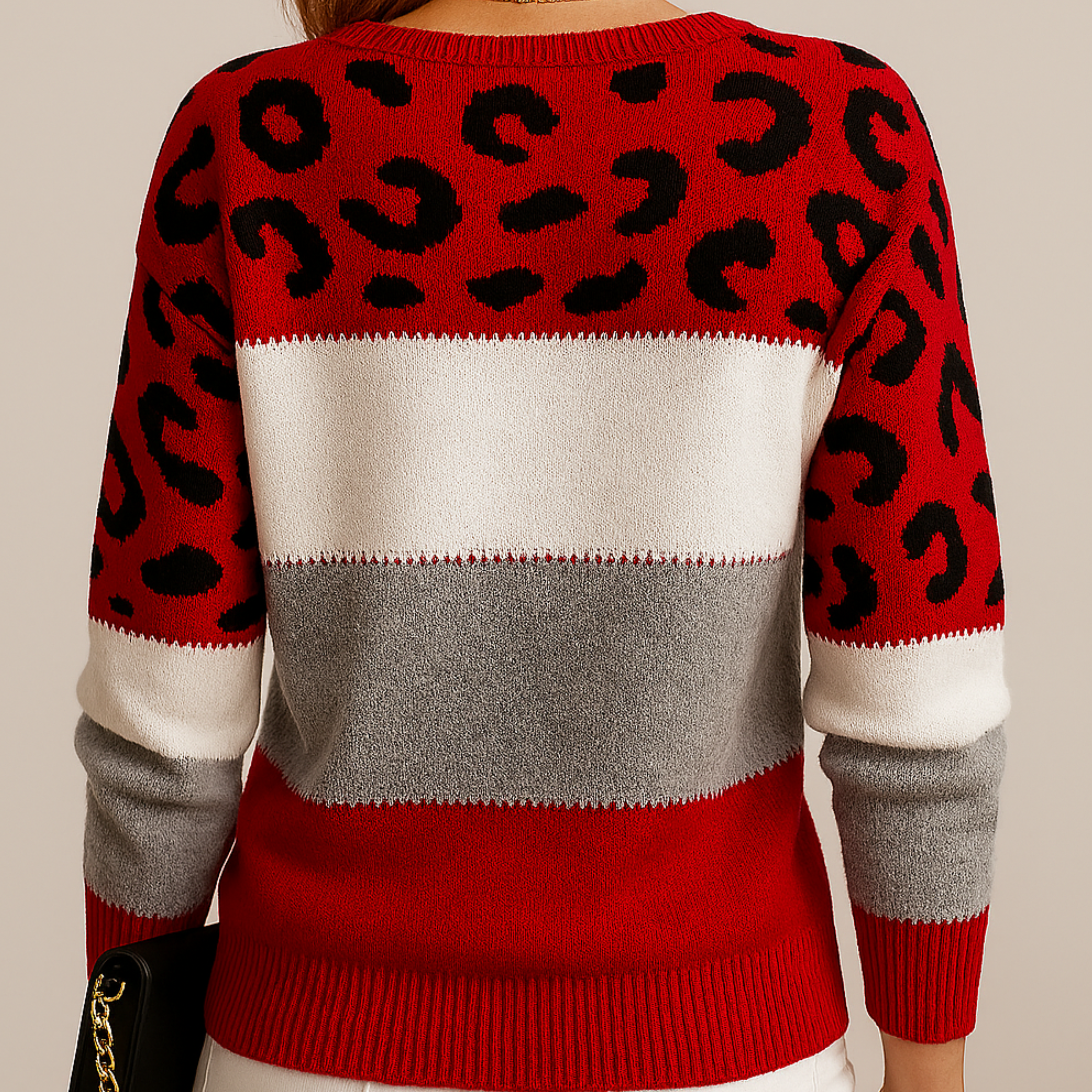 Calista - Leopard Print Jumper