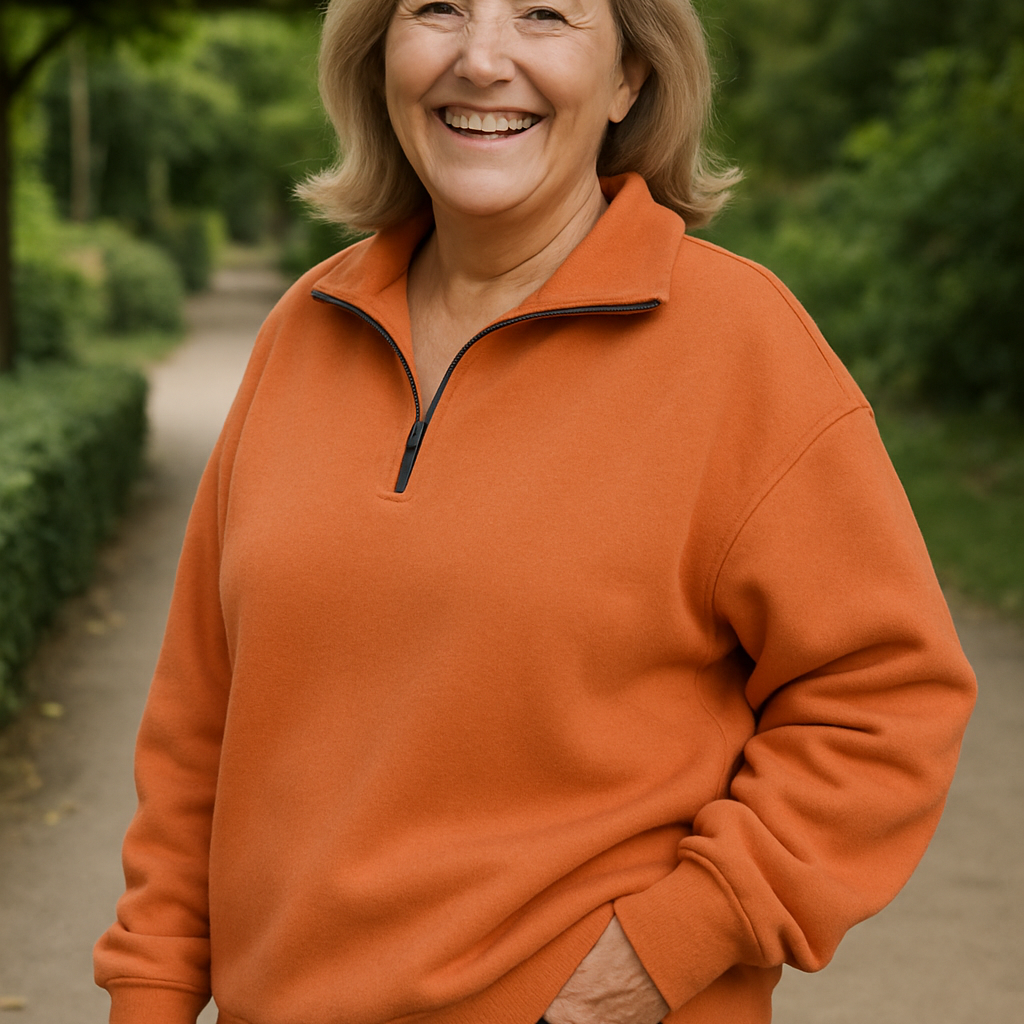 Estelle - Quarter-Zip Knit Pullover