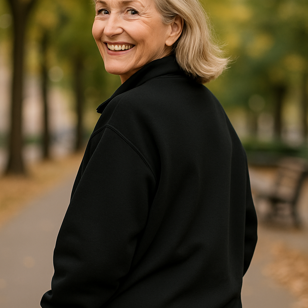Estelle - Quarter-Zip Knit Pullover