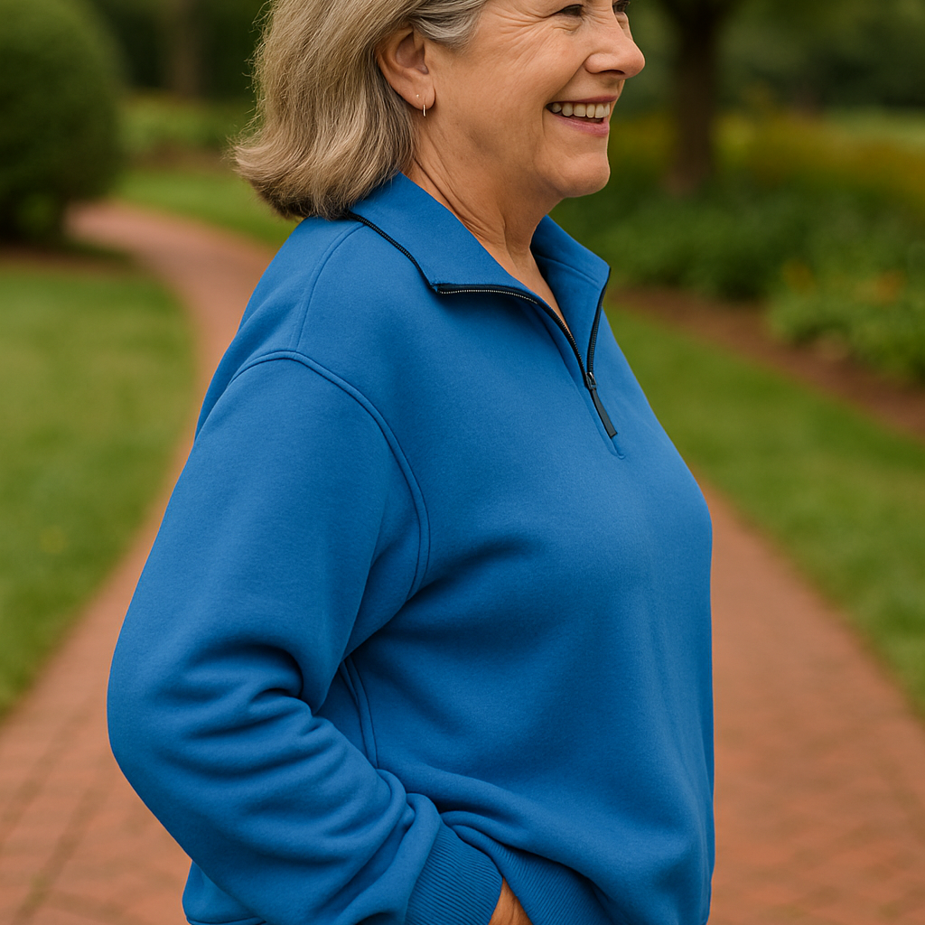Estelle - Quarter-Zip Knit Pullover