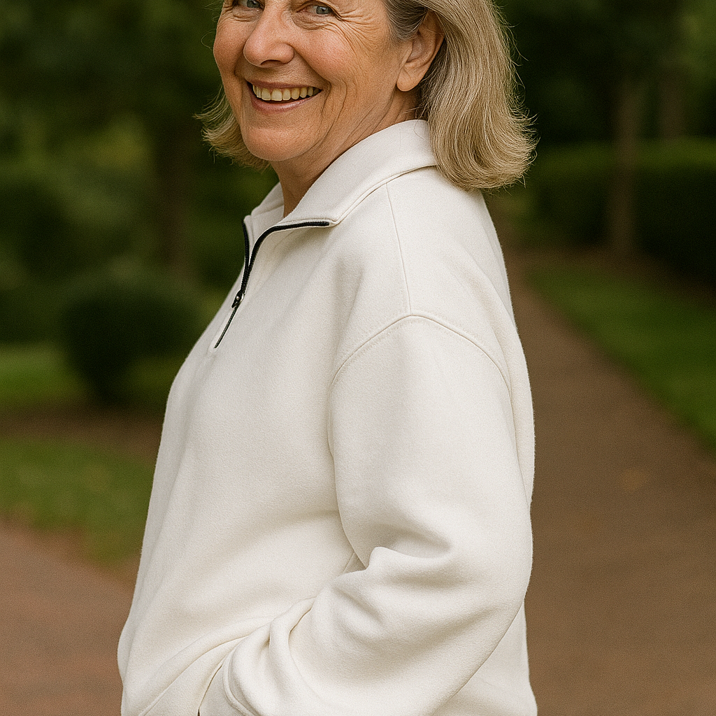 Estelle - Quarter-Zip Knit Pullover