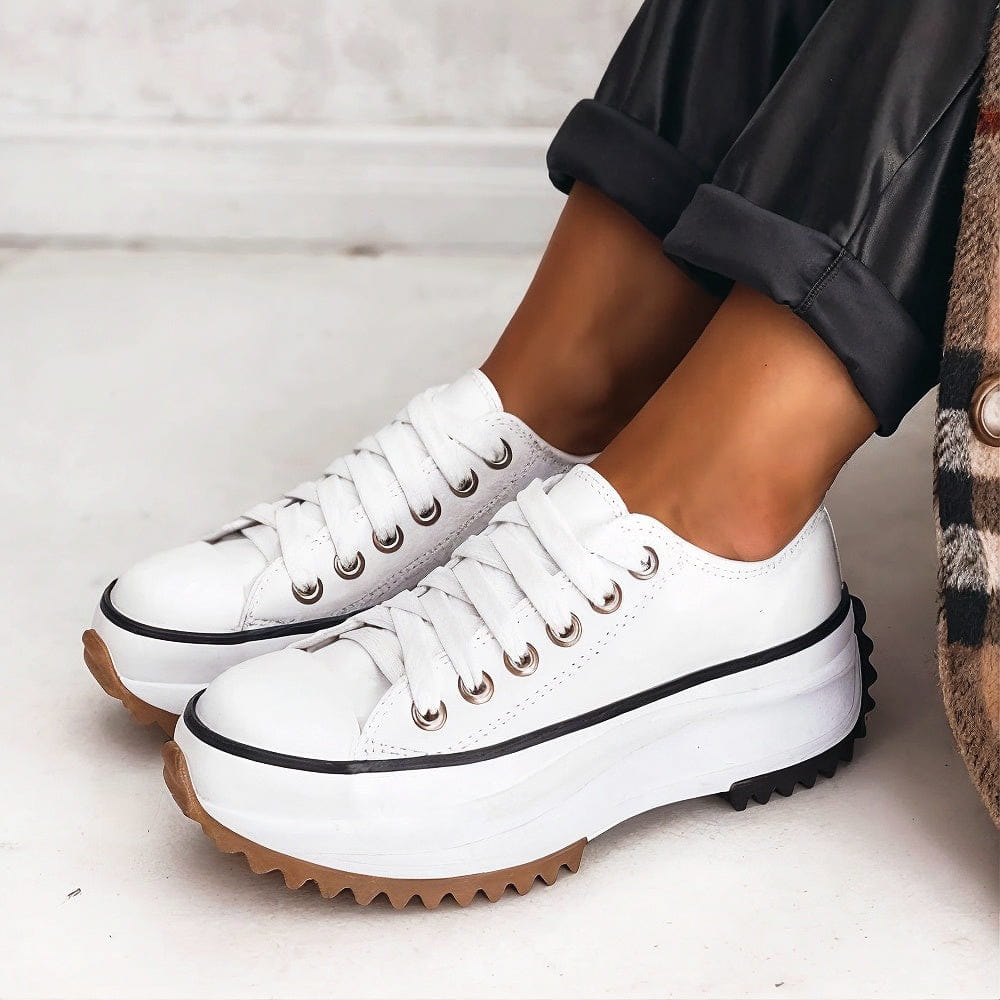 Lunastar™ Platform Orthopedic Sneakers – White