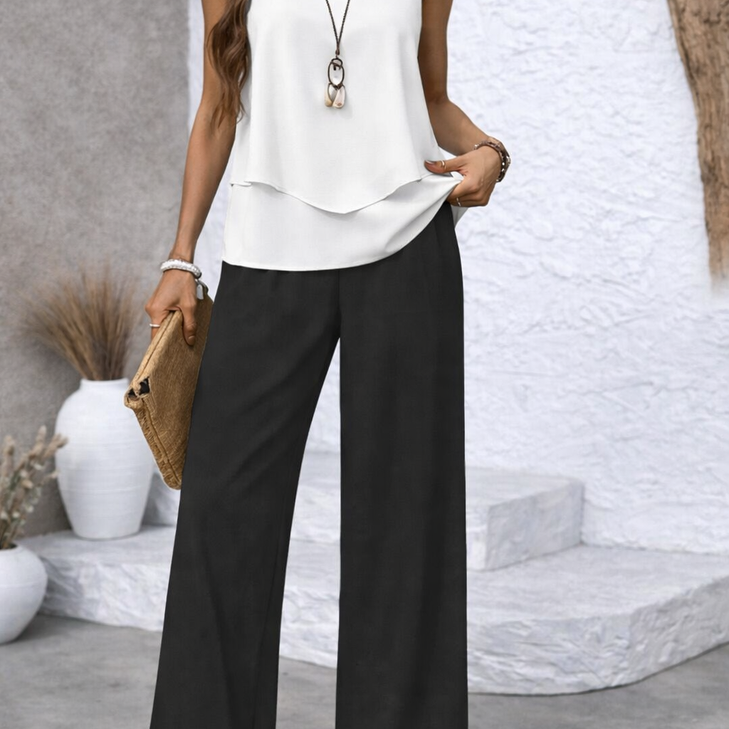 Noa - Elegant Wide-Leg Pants C294 product image