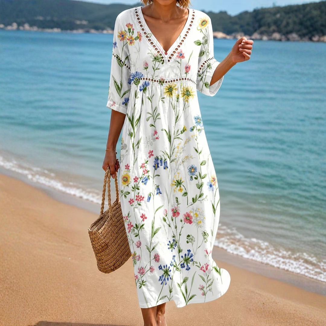 Sienna - Comfortable Everyday Midi Dress Signature product image
