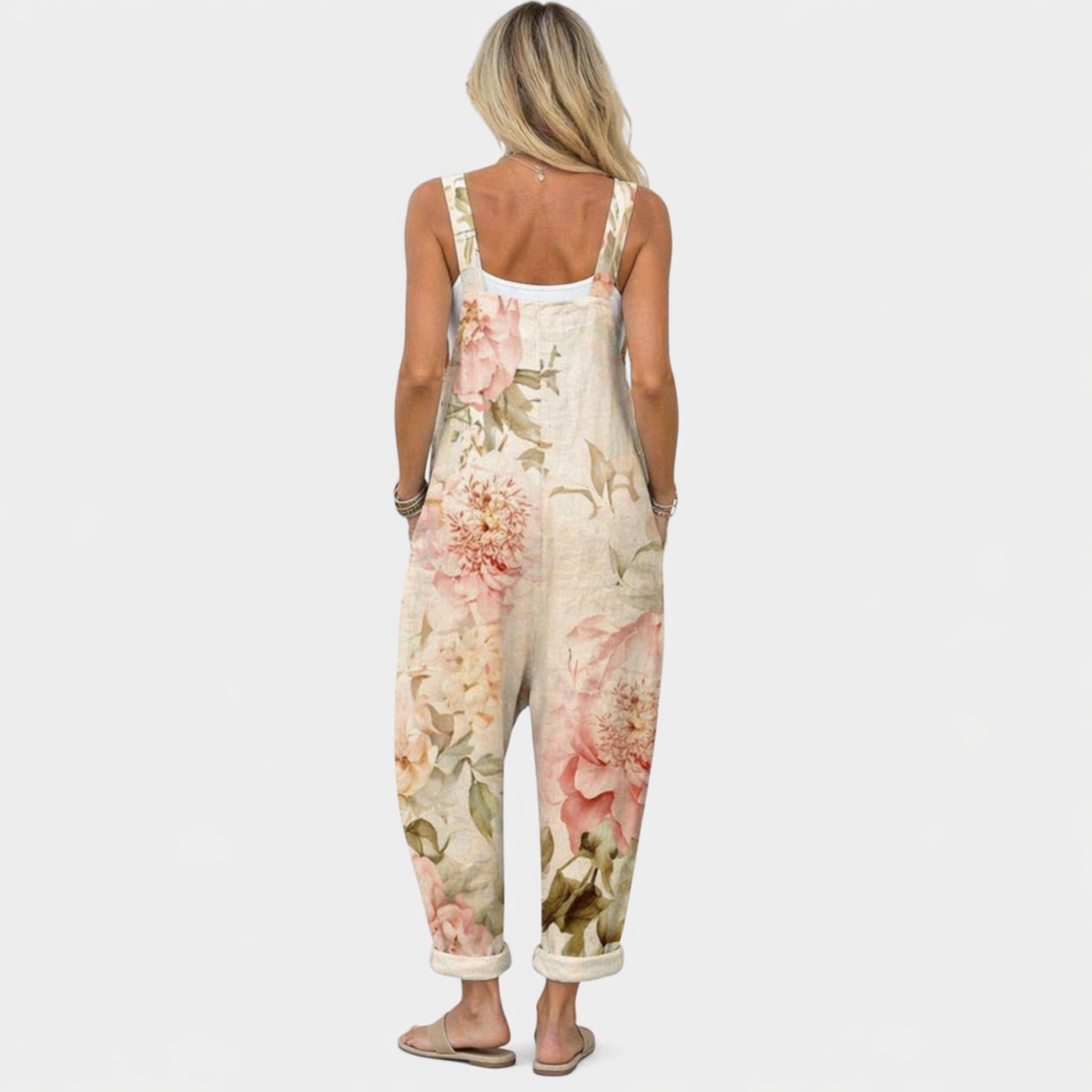 Letitia | Blush Floral Overall