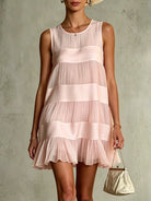 Rosalie - Layered Chiffon Mini Dress Signature product image