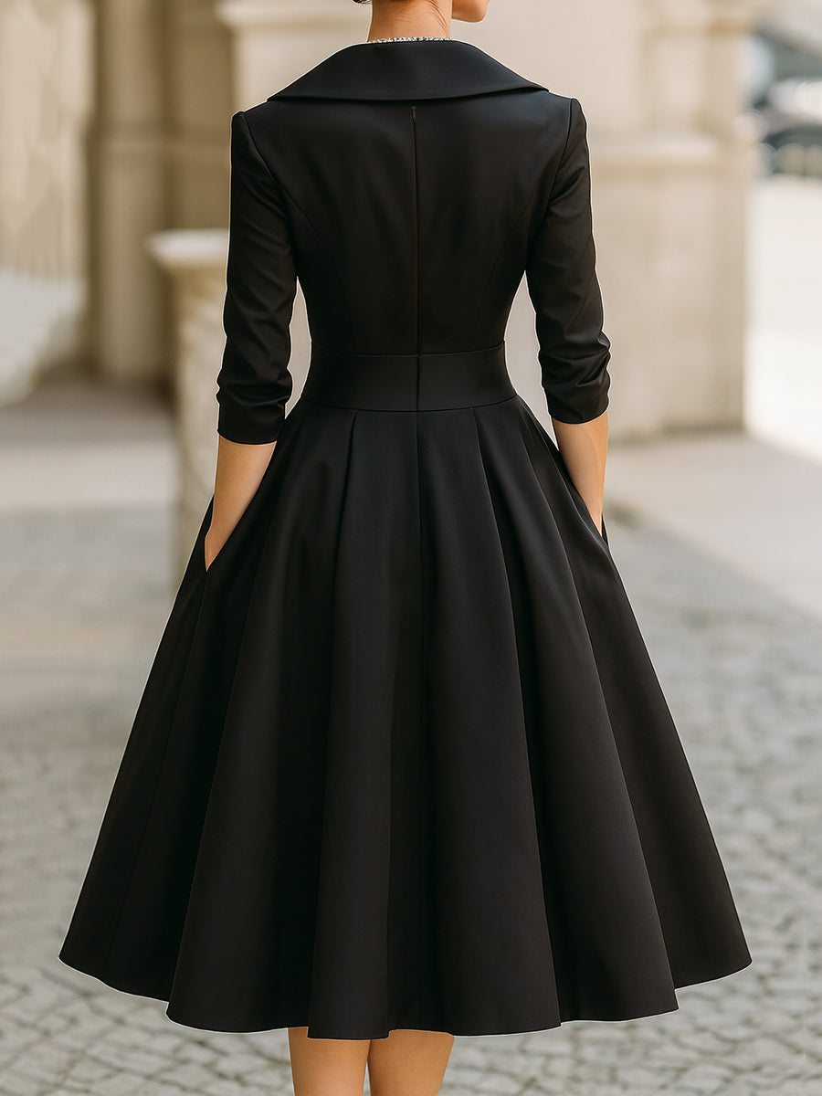 Antonia - Elegant Midi Dress