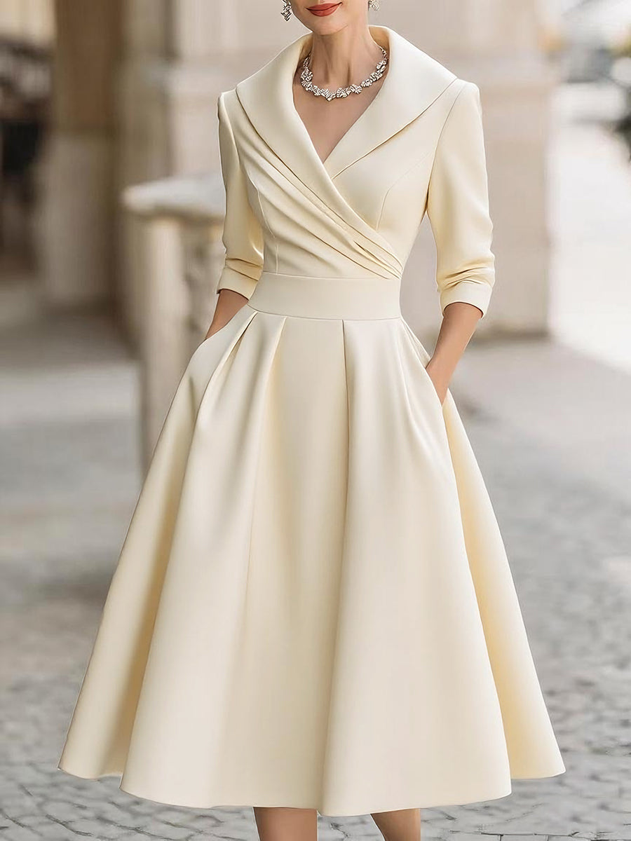 Antonia - Elegant Midi Dress