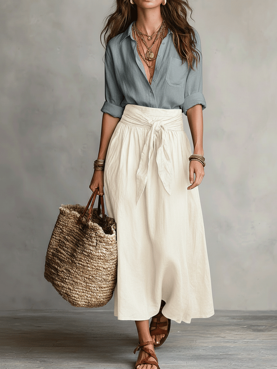 Calista - Boho Chic Skirt Set