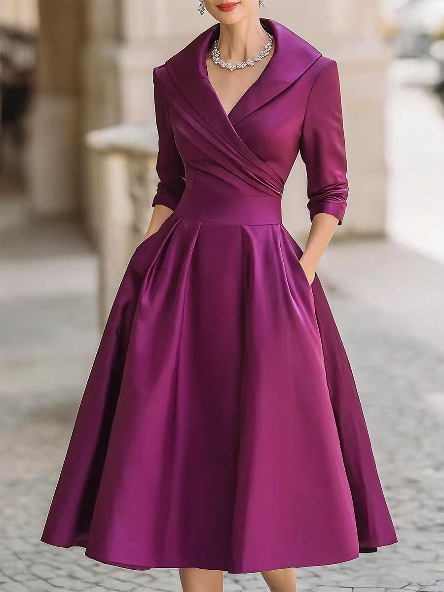Antonia - Elegant Midi Dress
