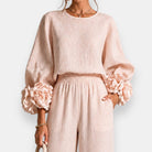Ivy - Elegant Wide-Leg Trousers Sets product image