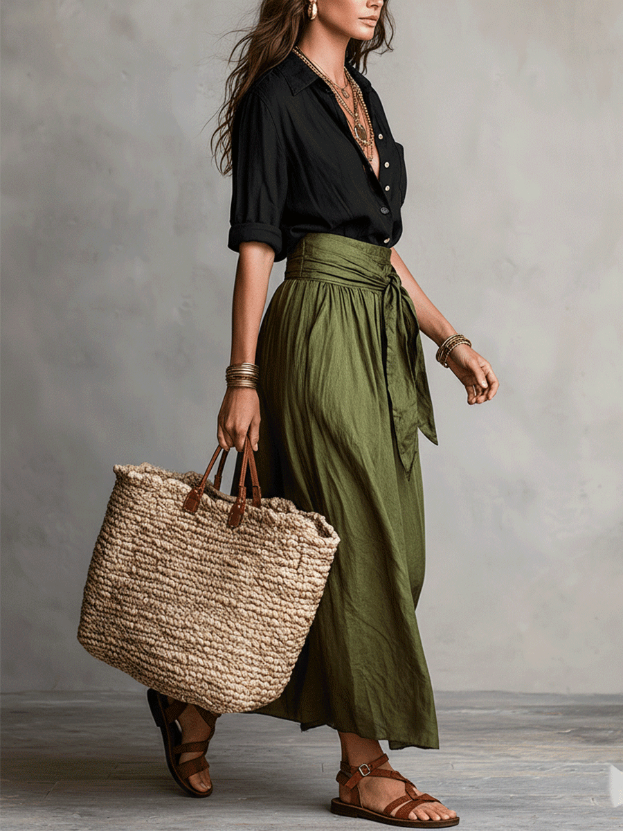 Calista - Boho Chic Skirt Set