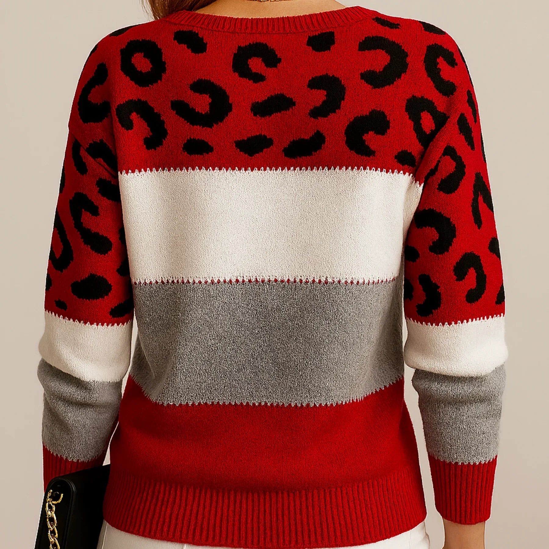 Calista - Leopard Print Jumper