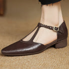 Anthea - Elegant Braided Leather Shoes