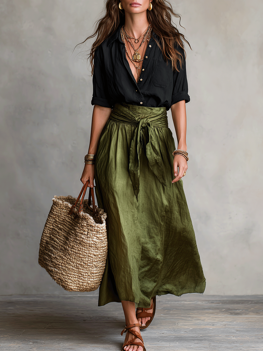 Calista - Boho Chic Skirt Set