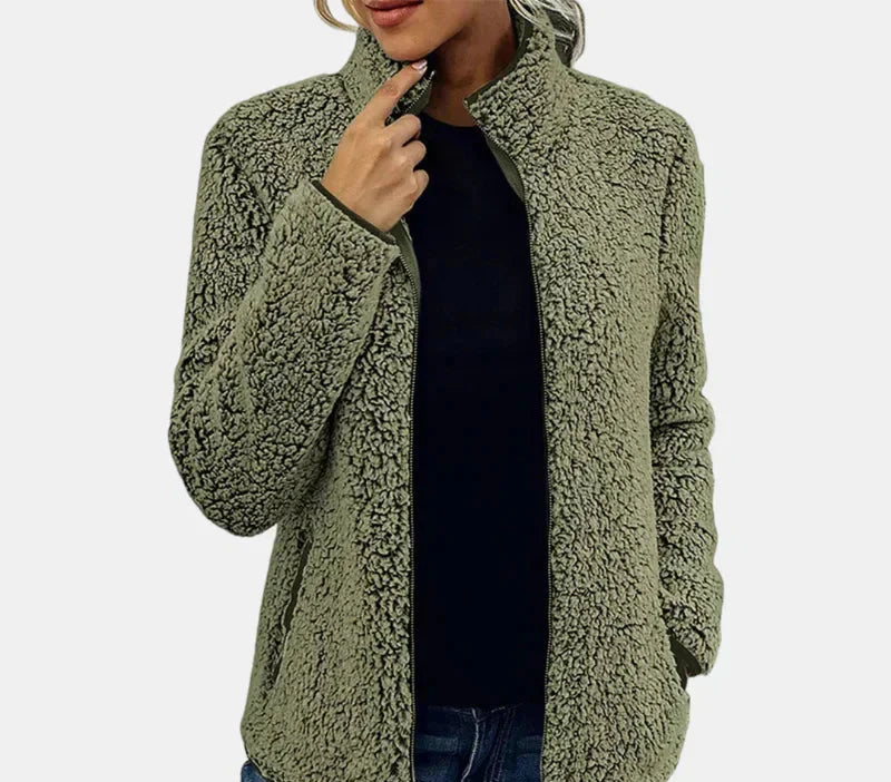 Solstice - Cozy Sherpa Fleece Jacket