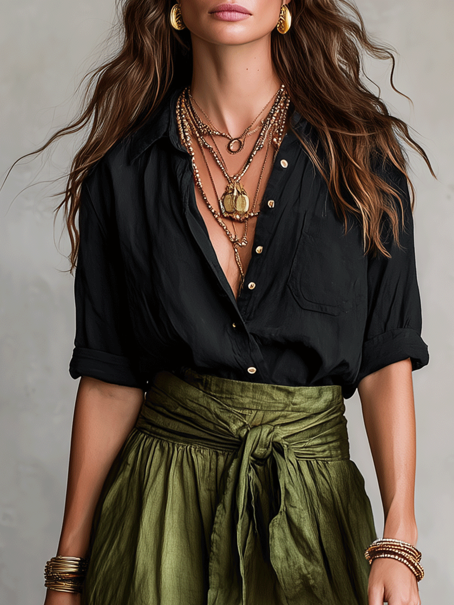 Calista - Boho Chic Skirt Set