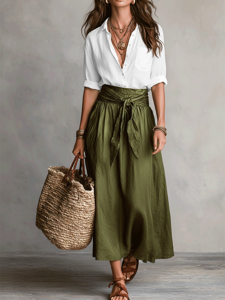 Calista - Boho Chic Skirt Set