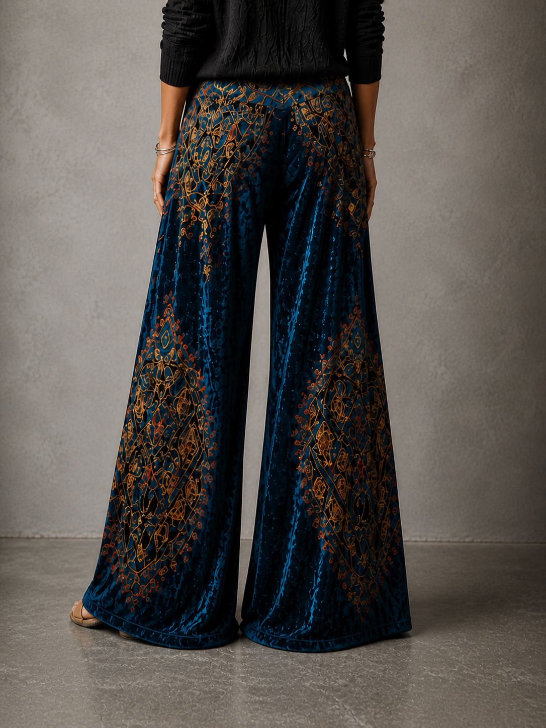 Cassia - Boho Wide-Leg Pants