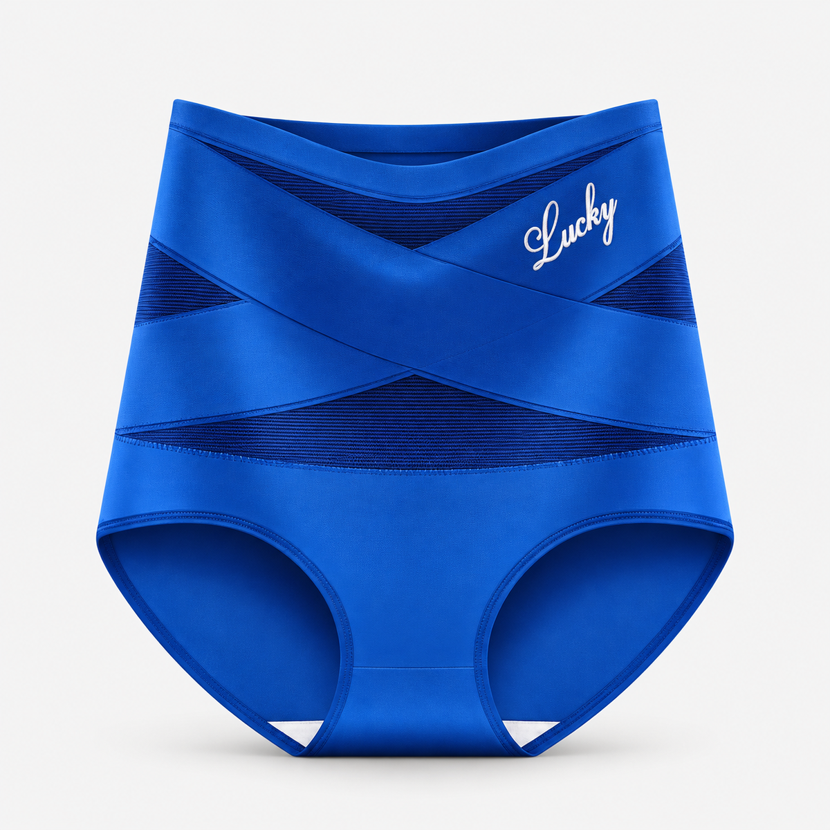 Close-up of the waistband of the shaping underwear, specifically designed for no rolling down.