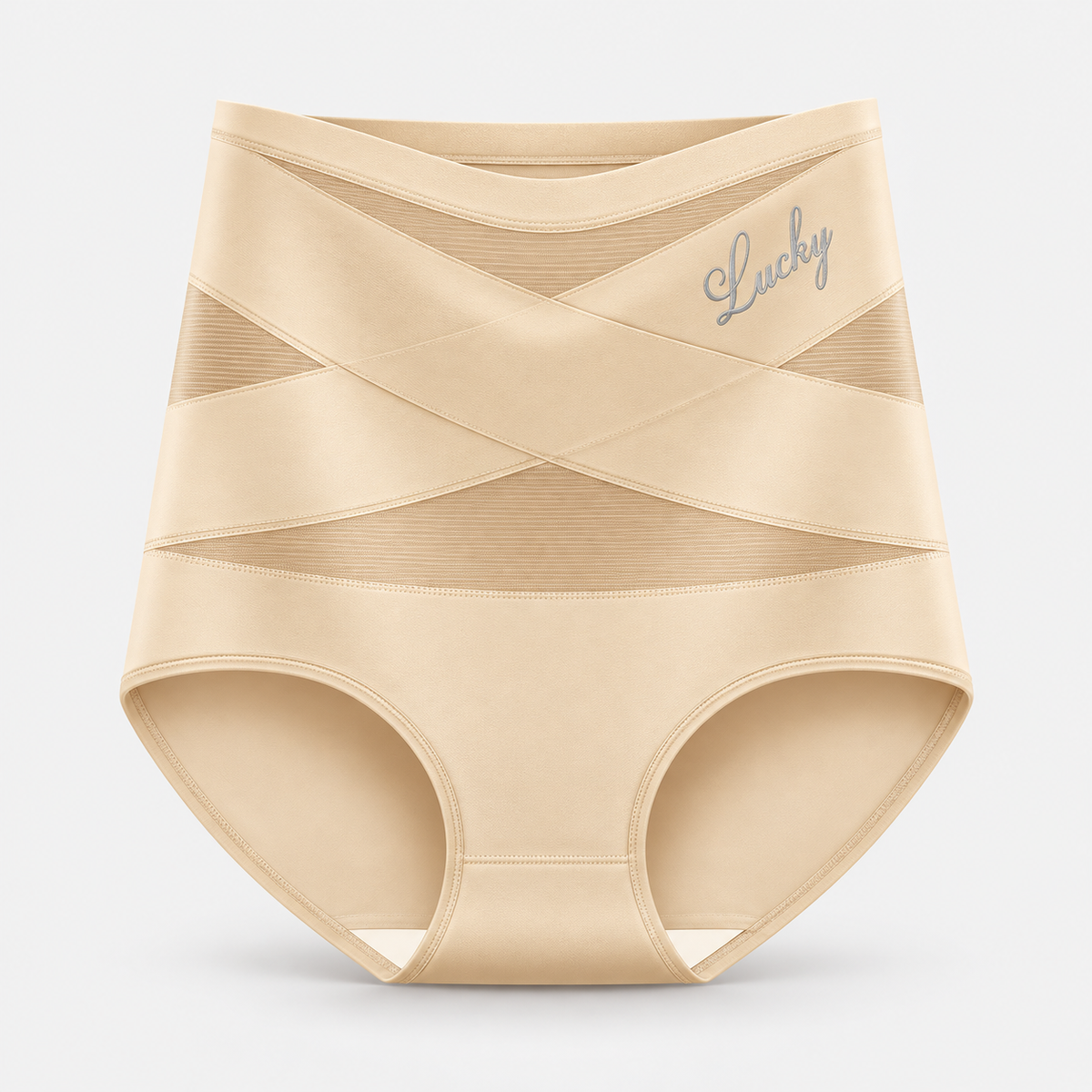 Overhead shot of the black shaping underwear on a dark background, presented with elegant simplicity.