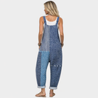 Doris | Blue Patchwork Overall