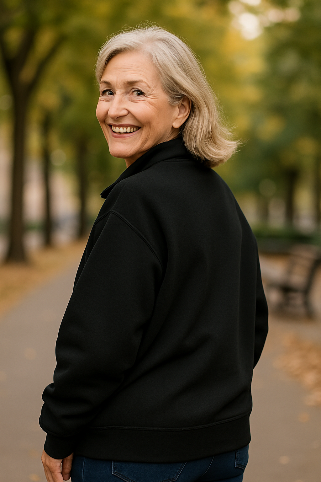 Estelle - Quarter-Zip Knit Pullover