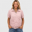 Theodora | Floral Collared Top