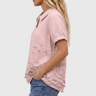 Theodora | Floral Collared Top