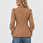 Winifred | Bohemian Floral Ruffle Jacket