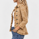Lorna | Western Print Ruffle Jacket