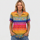 Prudence | Floral Collared Top