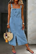 Thalia | Casual Denim Jumper Dress
