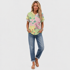 Araminta | Gingham Collared Top