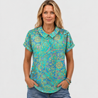 Joan | Paisley Collared Top