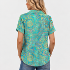 Joan | Paisley Collared Top