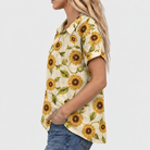 Verity | Sunflower Collared Top