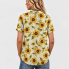 Verity | Sunflower Collared Top