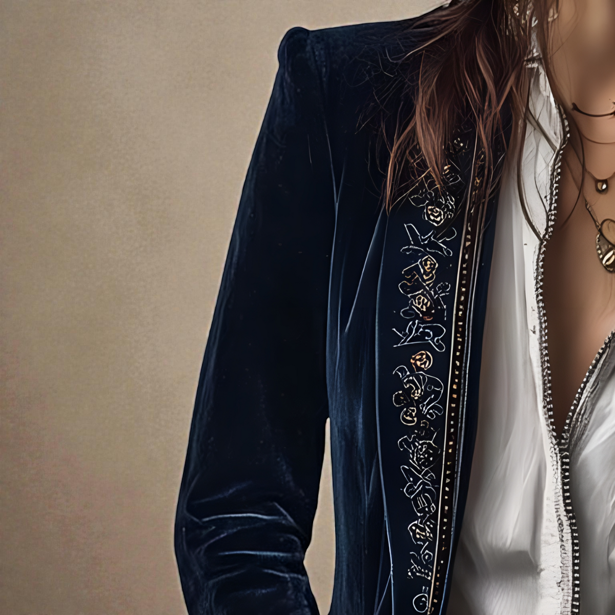 Rosalind - Luxurious Velvet Jacket