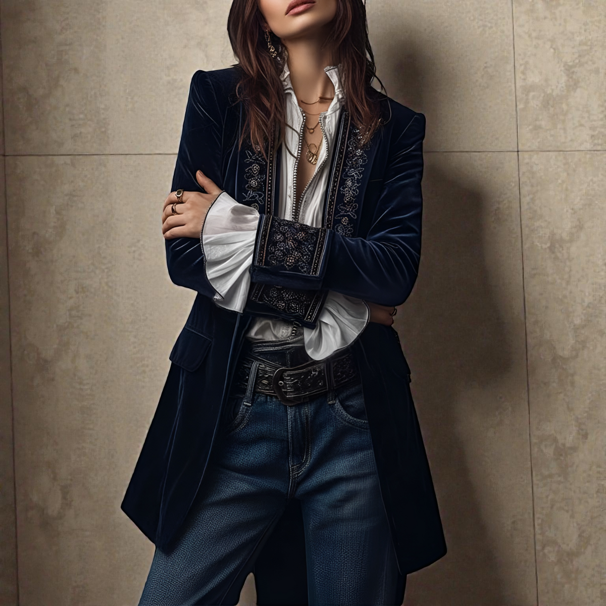 Rosalind - Luxurious Velvet Jacket