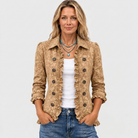 Lorna | Western Print Ruffle Jacket