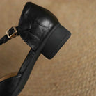Anthea - Elegant Braided Leather Shoes