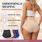 Aeliana - High-Waisted Tummy Control Shaping Briefs