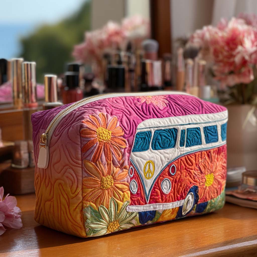 Anouk - Quilted Cosmetic Organizer Bag Essential product image