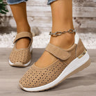 Lifestyle image of Celeste sandals worn outdoors on a sunny day, perfect for arch support and comfort.