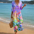 Eira - Floral Print Midi Dress product image