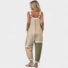 Shirley | Striped Colourblock Overall