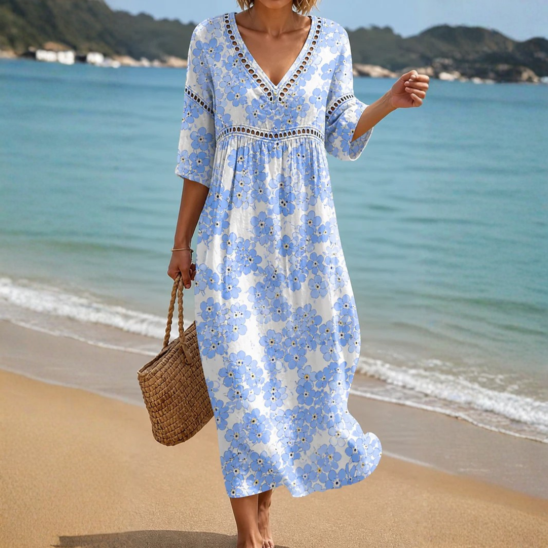 Gwyneth - Flowing Midi Day Dress product image